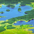 Osterseen Lakes Aerial